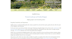 Desktop Screenshot of outdoorspacesvermont.com